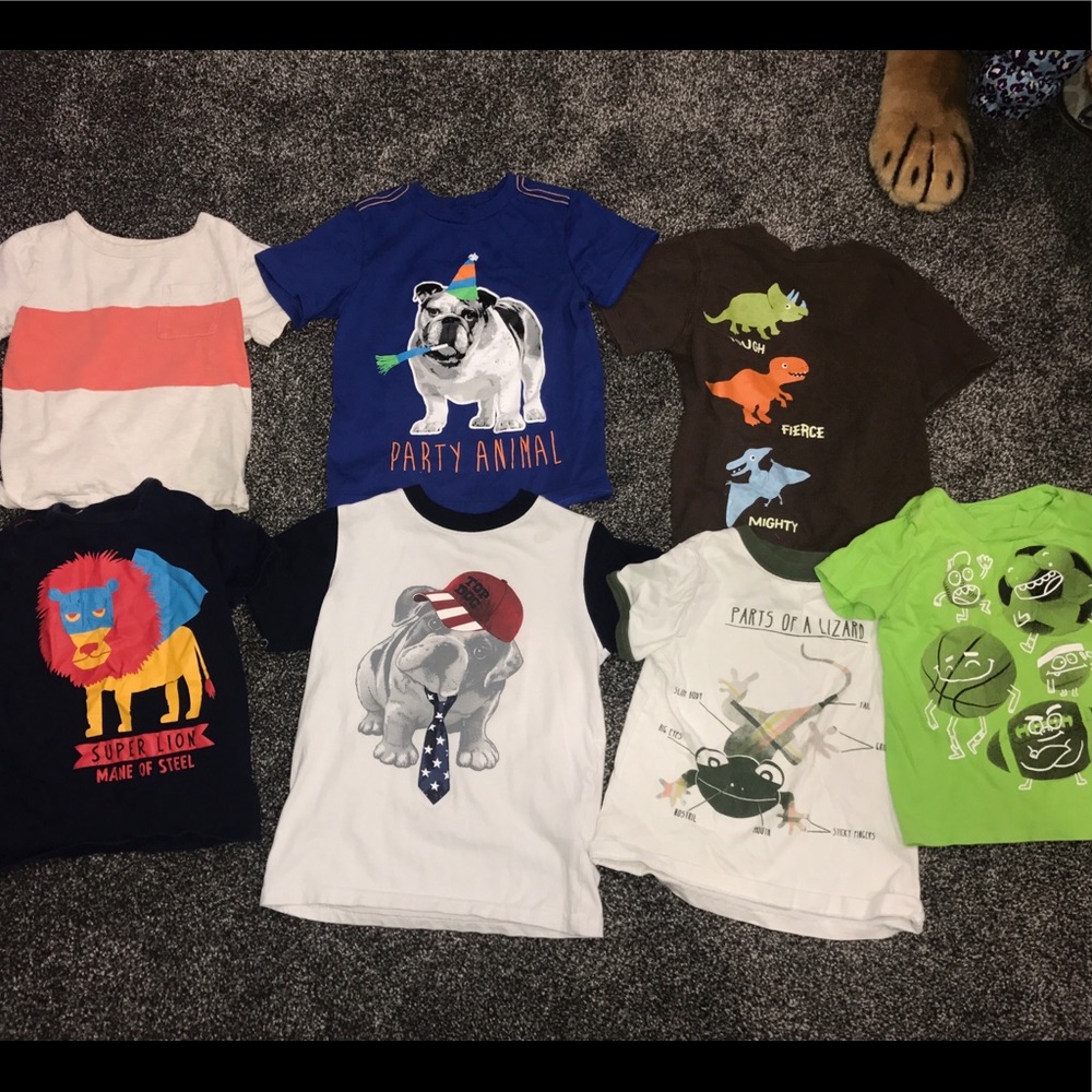 3t & 4t Shirts For Boys, 3t tshirts, 4t tops, 7